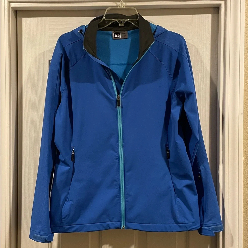 REI Women's Vibrant Blue Ski Jacket - Picture 3 of 5